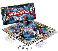 Monopoly: The Rolling Stones  Hasbro Board Games Taps Games Edmonton Alberta