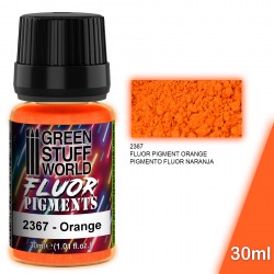 Green Stuff World: Pigment Fluor Orange Paint, Tools and Bases Green Stuff World   