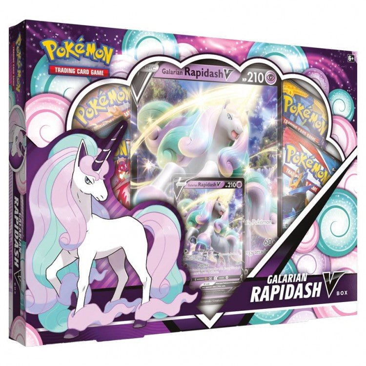 Pokémon Galarian Rapidash V Box Pokemon Sealed Pokémon   