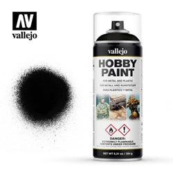 Vallejo Aerosol 28012 Black Primer  Vallejo Hobby Supplies & Paints Taps Games Edmonton Alberta