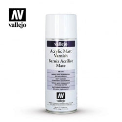 Vallejo: Aerosol 28531 Acrylic Matt Varnish Model Paints Vallejo