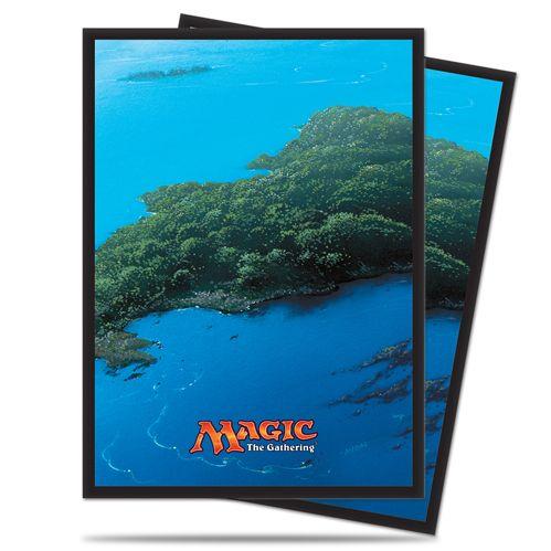 Magic The Gathering: Mana - Island Deck Protectors 80ct Card Sleeves Ultra Pro