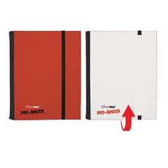 Ultra Pro: Pro Binder 4-Pocket Binder Red & White Binders & Pages Ultra Pro