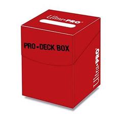 Pro 100+ Red Deck Box Deck Boxes & Storage Ultra Pro
