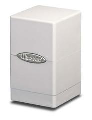 Ultra Pro: Satin Tower 100+ - White Deck Boxes & Storage Ultra Pro