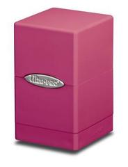 Ultra Pro - Bright Pink Satin Tower Deck Boxes & Storage Ultra Pro