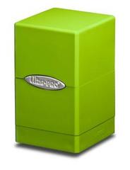 Ultra Pro: Satin Tower 100+ - Lime Green Deck Boxes & Storage Ultra Pro