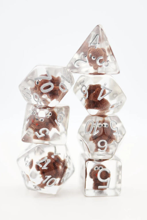 Foam Brain Games: Fluffy Puppy 7-Die Set Dice & Gaming Accessories Foam Brain Games