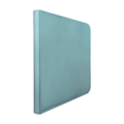 Vivid 12-Pocket Zippered PRO-Binder: Light Blue Binders & Pages Ultra Pro
