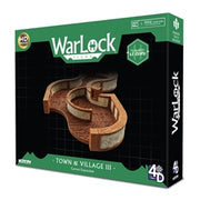Warlock Tiles: Town & Village III- Curves Expansion Tabletop RPGs WizKids