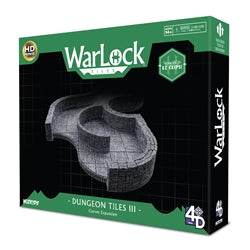 Warlock Tiles: Dungeon Tiles III- Curves Tabletop RPGs WizKids