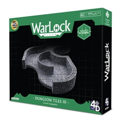 Warlock Tiles: Dungeon Tiles III- Curves  WizKids Buildings and Maps Taps Games Edmonton Alberta