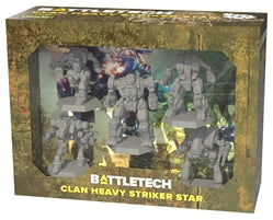 BattleTech: ForcePack - Clan Heavy Striker Star BattleTech Catalyst Game Labs   