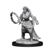 D&D Nolzur's Marvelous Miniatures: W14 Human Monk Female Unpainted Miniatures WizKids