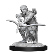 D&D Nolzur's Marvelous Miniatures: W14 Shifter Wildhunt Ranger Unpainted Miniatures WizKids