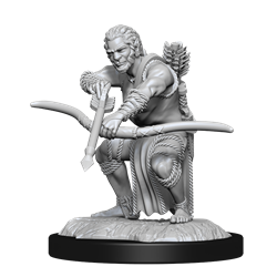 D&D Nolzur's Marvelous Miniatures: W14 Shifter Wildhunt Ranger Unpainted Miniatures WizKids