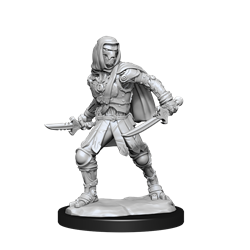 D&D Nolzur's Marvelous Miniatures: W14 Warforged Rogue Unpainted Miniatures WizKids