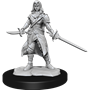 D&D Nolzur's Marvelous Miniatures: W14 Half-Elf Rogue Female Unpainted Miniatures WizKids