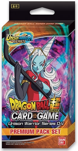 Dragon Ball Super: Unison Warrior Series 04- Premium Pack Set Dragon Ball Super Sealed Bandai   