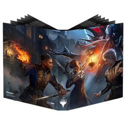 Ultra Pro: 9-pocket PRO-Binder: Magic the Gathering: Commander Legends Battle for Baldurs Gate Binders & Pages Ultra Pro
