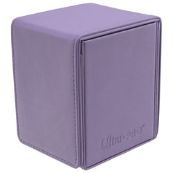 Ultra Pro: Vivid Alcove Flip Deck Box Purple Deck Boxes & Storage Ultra Pro