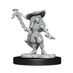 Pathfinder Battles Miniatures: W15 Gnome Bard Female RPG Miniatures WizKids   