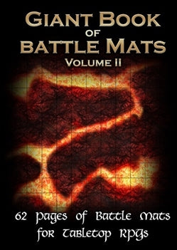 Giant Book Of Battle Mats Vol. II Tabletop RPGs Loke Mats