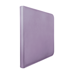 Vivid 12-Pocket Zippered PRO-Binder: Purple  Ultra Pro Binders & Portfolios Taps Games Edmonton Alberta