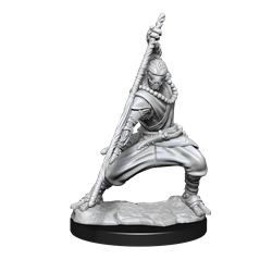 D&D Nolzur's Marvelous Miniatures: W14 Warforged Monk Unpainted Miniatures WizKids