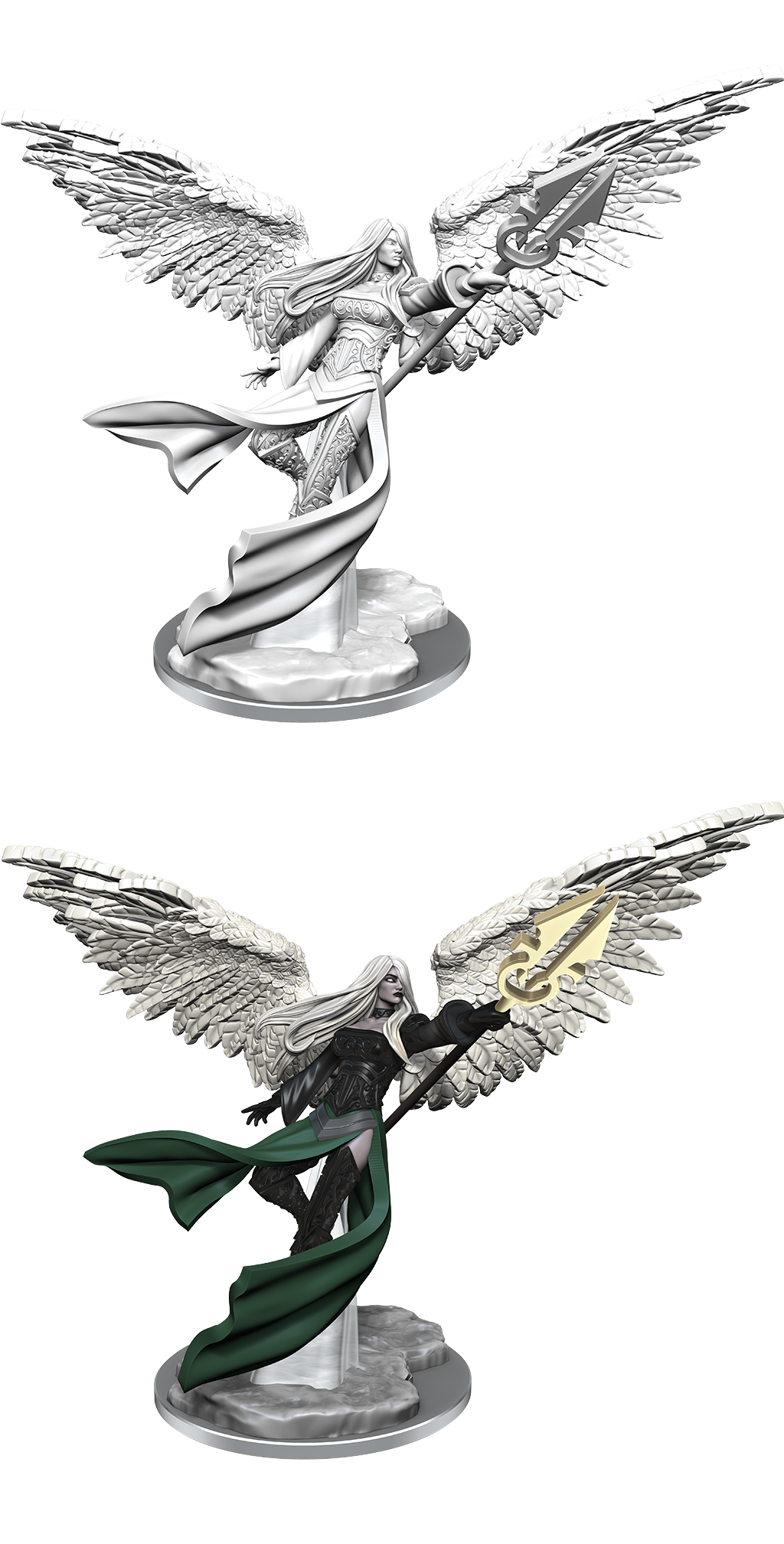 Magic the Gathering Miniatures: W4 Archangel Avacyn RPG Miniatures WizKids   