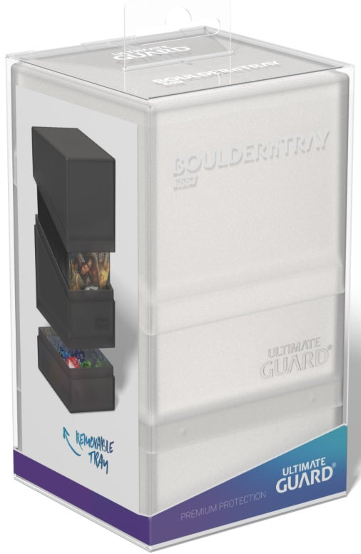 Ultimate Guard: Boulder n Tray 100+ Deck Case (Frosted) Deck Boxes & Storage Ultimate Guard