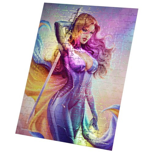 Grimm Fairy Tales Foil Puzzle: Beast Hunter Belle - 500 Pieces Puzzle Zenescope   