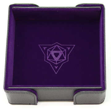 Die Hard: Castle Magnetic Square Dice Tray - Purple Dice & Gaming Accessories Die Hard Dice