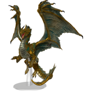 D&D Nolzur's Marvelous Miniatures: Adult Bronze Dragon Unpainted Miniatures WizKids