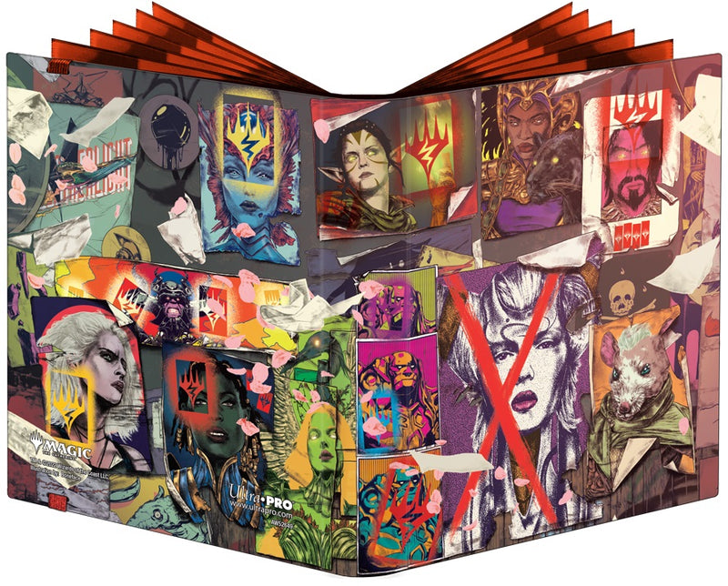 Ultra Pro: 4-Pocket Binder: MTG March of the Machine Binders & Pages Ultra Pro
