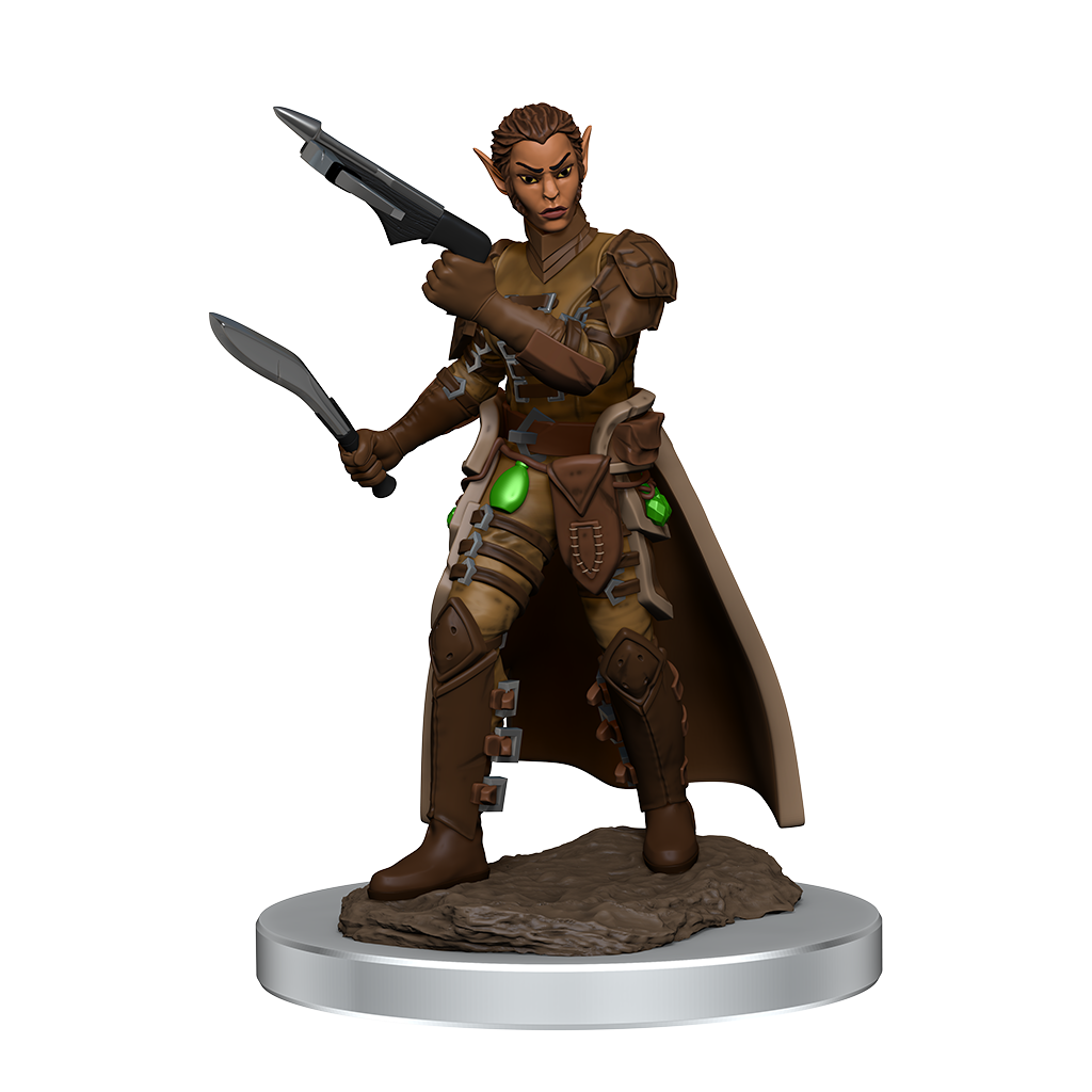 D&D Icons of the Realms: Premium Miniature - Shapeshifter Rogue (Female) RPG Miniatures WizKids