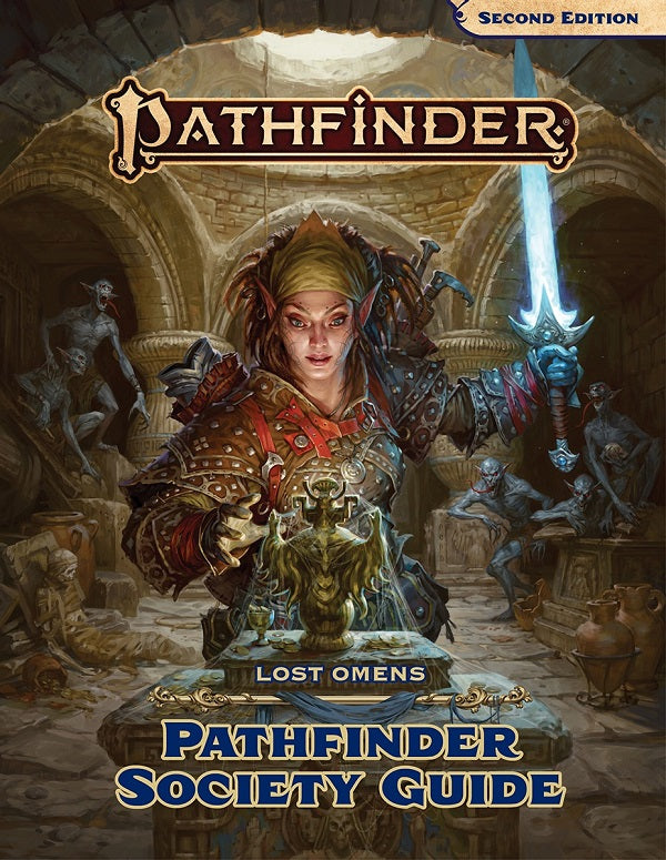 Pathfinder 2nd Edition Lost Omens: Pathfinder Society Guide (Hardcover) Pathfinder Paizo Publishing   