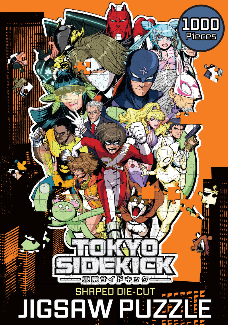 Tokyo Sidekick 1000 Piece Puzzle Puzzle Japanime Games   