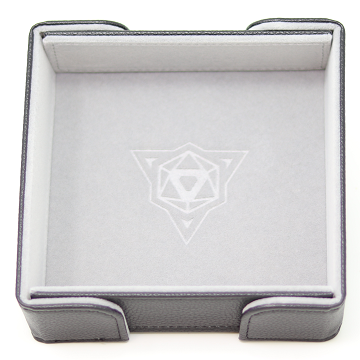 Die Hard Dice: Castle Magnetic Square Tray Grey Dice & Gaming Accessories Die Hard Dice