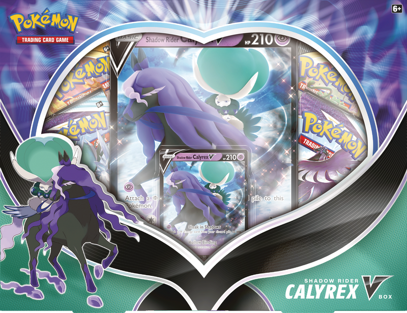 Pokémon Shadow Rider Calyrex V Box Pokemon Sealed Pokémon   