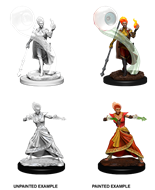D&D Nolzur's Marvelous Miniatures: W5 Fire Genasi Wizard Female Unpainted Miniatures WizKids