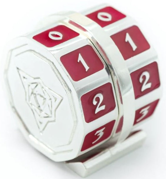 Die Hard Dice: Lifelink Counter - Red Starter Dice & Gaming Accessories Die Hard Dice