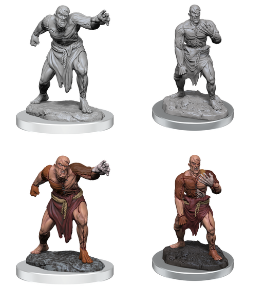 D&D Nolzur's Marvelous Miniatures: W17 Flesh Golems Unpainted Miniatures WizKids