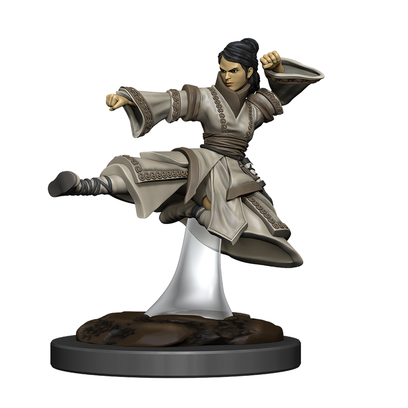D&D Icons of the Realms: Premium Miniature - Human Monk (Female) RPG Miniatures WizKids