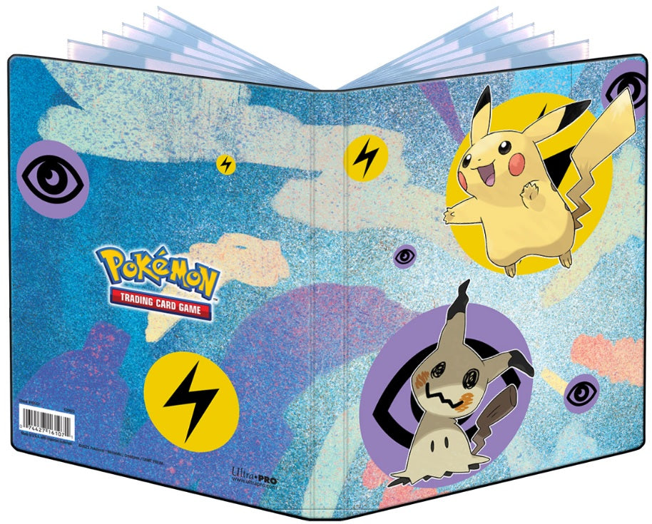 Ultra Pro: 4-Pocket Portfolio - "Pikachu & Mimikyu" Pokémon Binders & Pages Ultra Pro