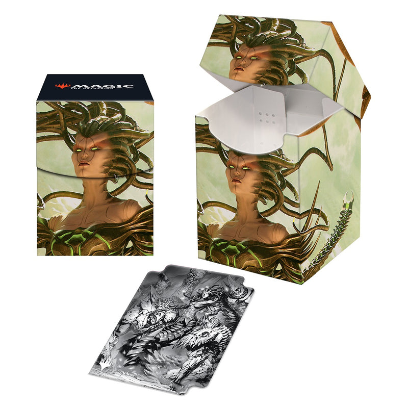 Phyrexia All Will Be One: Deck Box 100+ – Vraska, Betrayal’s Sting Deck Boxes & Storage Ultra Pro