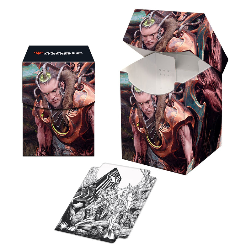 Phyrexia All Will Be One: Deck Box 100+ – Lukka, Bound To Ruin Deck Boxes & Storage Ultra Pro
