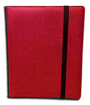 Legion: Dragon Hide 9-Pocket Binder Red Binders & Pages Legion