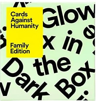 Cards Against Humanity Family Edition FX1 Glow Board Games Cards Against Humanity   