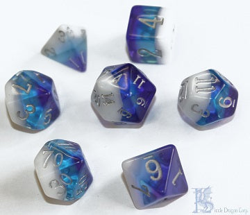 Gate Keeper Games: Pearl Birthday Series -June 7-Die set Dice & Gaming Accessories Gate Keeper Games